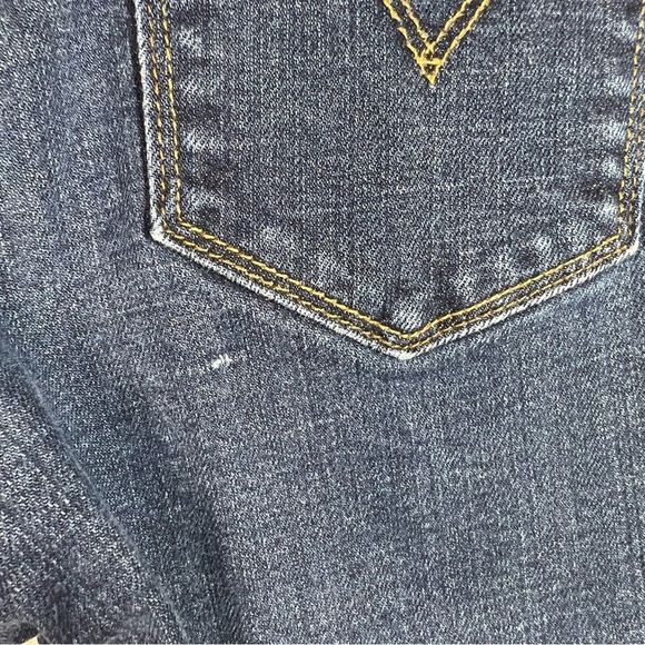 Levi's Blue Mid Rise Demi Curve Classic Boot Cut Jeans Women's Size 2 - Picture 8 of 9